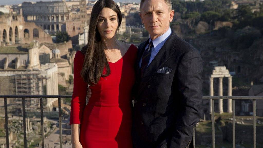 Eine geführte Tour folgt den Spuren von Monica Bellucci und Daniel Craig durch das Rom des Films «Spectre» (Archiv).