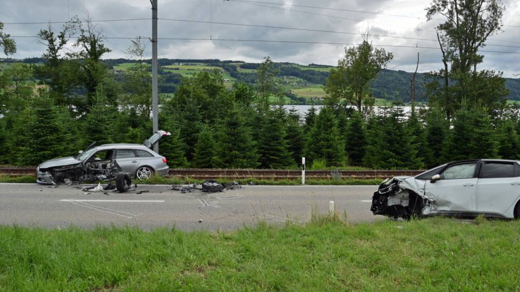 Fünf Personen bei Zusammenstoss in Hitzkirch LU verletzt