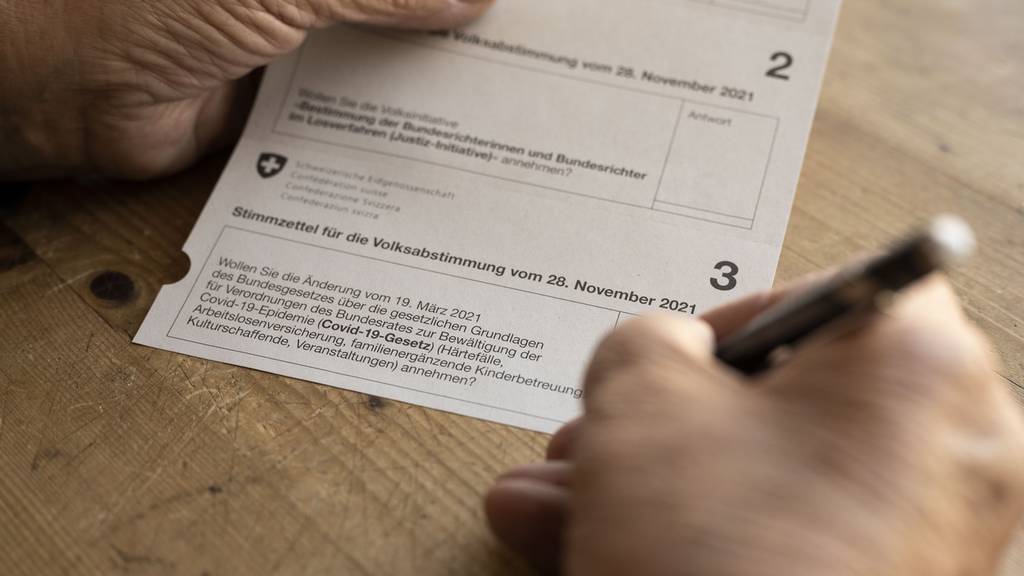 Pflegeinitiative, Justiz-Initiative und das Covid-19-Gesetz – über diese Vorlagen stimmen wir ab