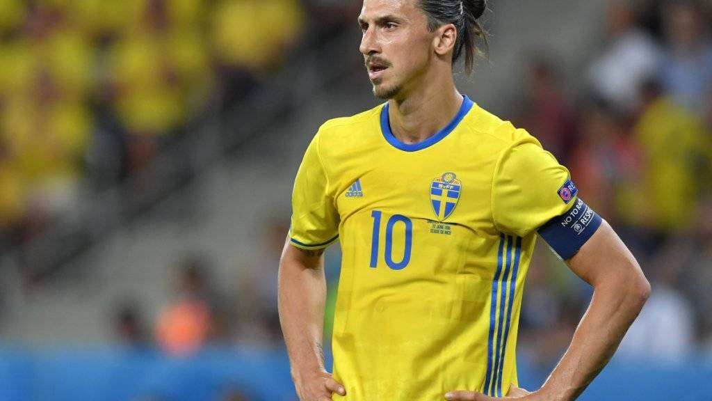 Beendete nach der EM 2016 seine Karriere in der schwedischen Nationalmannschaft: Zlatan Ibrahimovic