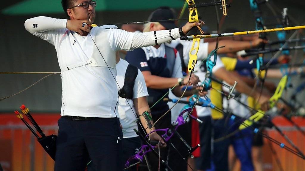 Kim Woo-Jin schoss zum Auftakt gleich einen Weltrekord