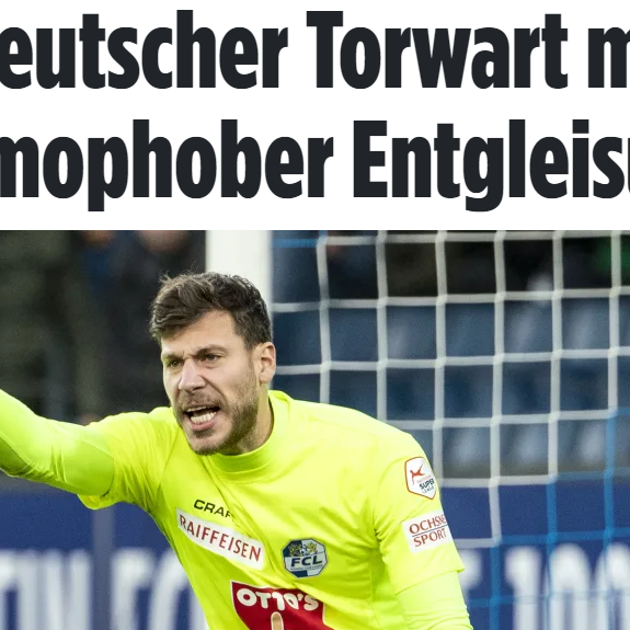 «Homophobe Entgleisung» von FCL-Goalie Marius Müller macht grosse Schlagzeilen