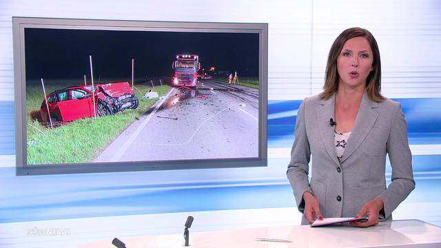 Tödlicher Frontalcrash in Niederweningen