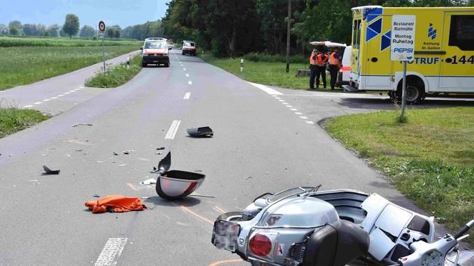 Rollerfahrer schwer verletzt