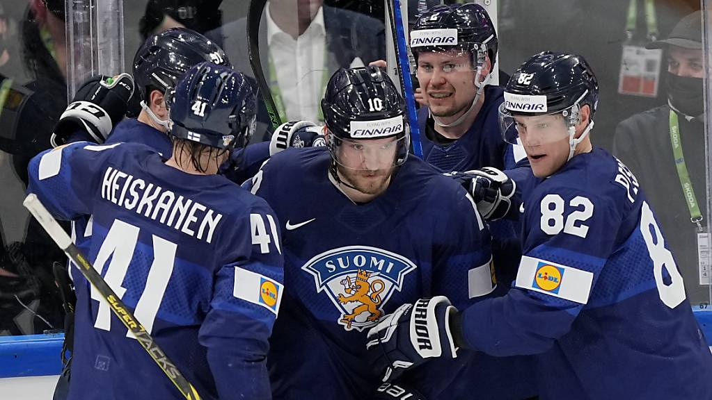 Erster Heimsieg an einer WM seit Schweden 2013: Finnland jubelt über einen dramatischen Finalsieg gegen Kanada.