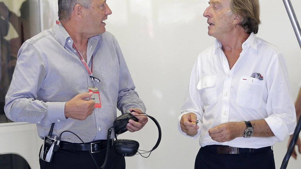 Muss McLaren per Ende 2017 verlassen: Formel-1-Urgestein Ron Dennis (rechts)
