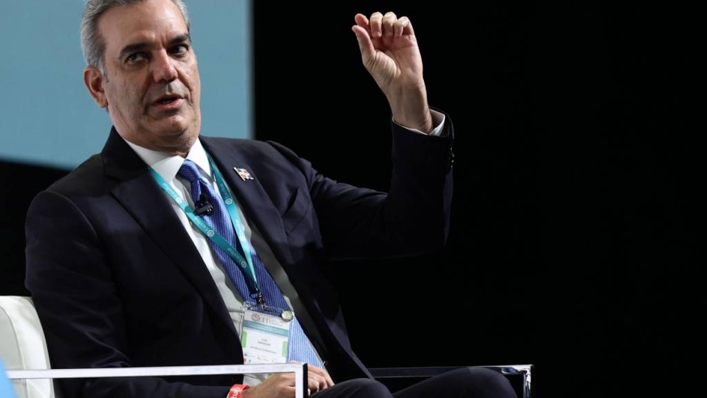 ARCHIV - Luis Abinader geht Umfragen zufolge als Favorit in die Abstimmung am Sonntag. Foto: Eduardo Parra/Europapress/dpa