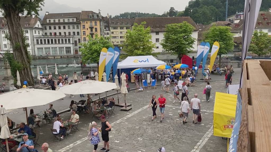 Musik, FCL-Autogramme und gutes Essen am Luzerner Stadtfest