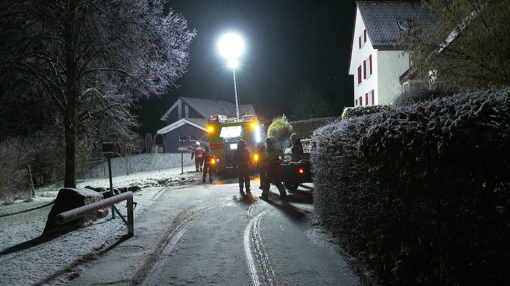 Fassadenbrand in Wald richtet grossen Sachschaden an