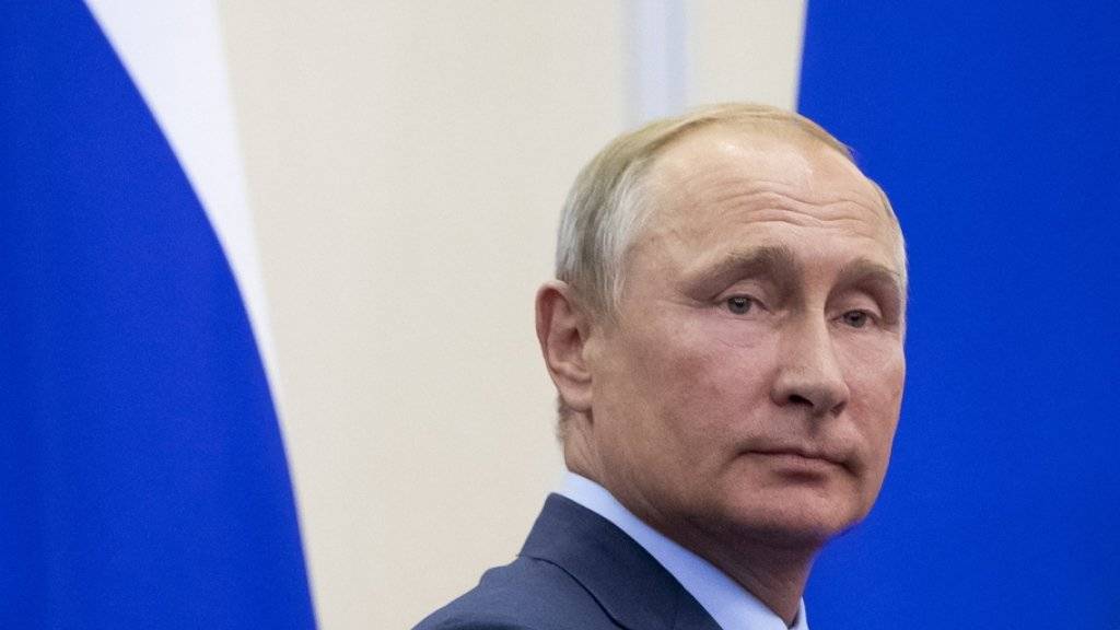 Der russische Präsident Wladimir Putin in Sotschi.