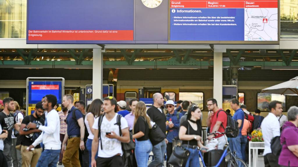 Der Bahnhof Winterthur gilt als Knotenpunkt des Nah- und Fernverkehrs. (Archivbild)