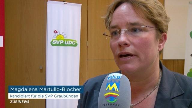 Martullo-Blocher kandidiert als Nationalrätin