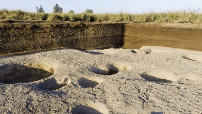 Archäologen finden Dorf aus Zeit vor den Pharaonen