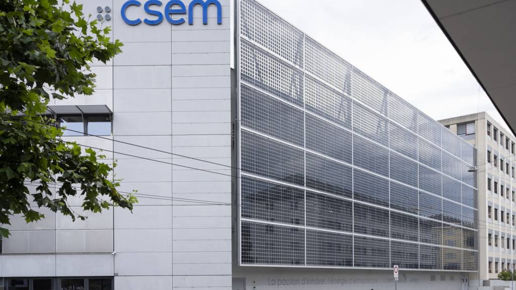 Der Hauptsitz des CSEM, für das schweizweit über 600 Personen arbeiten, befindet sich in Neuenburg. (Archivaufnahme)