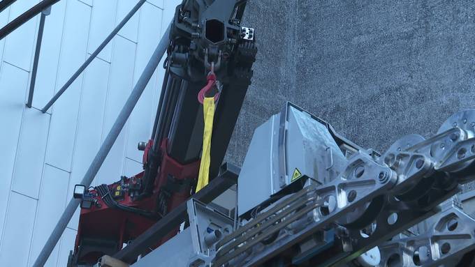 Drei Tonnen schwer: Laufwerk der Säntisbahn wird saniert