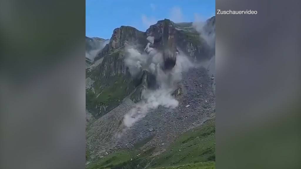 Steinschlag im Bisistha
