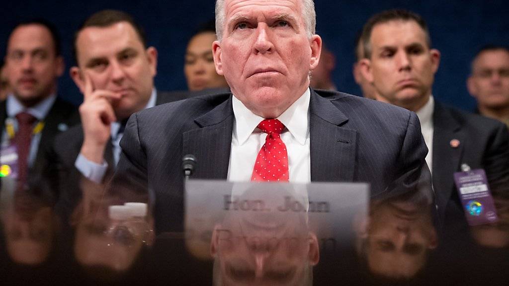 CIA-Direktor John Brennan bei einer Anhörung eines Parlamentsausschusses. (Archivbild)