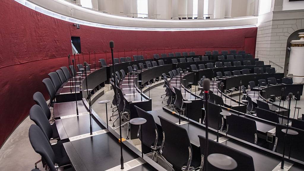 Das Parlament der katholischen Landeskirche tagt im Kantonsratssaal. (Archivaufnahme)
