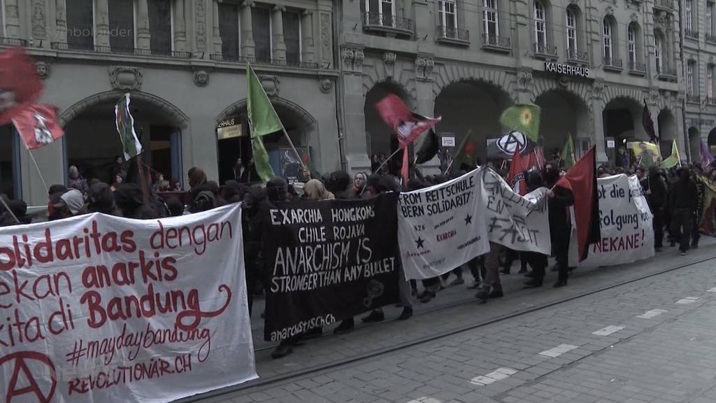 Links-Extreme rufen zu Silvester-Demo in Bern auf