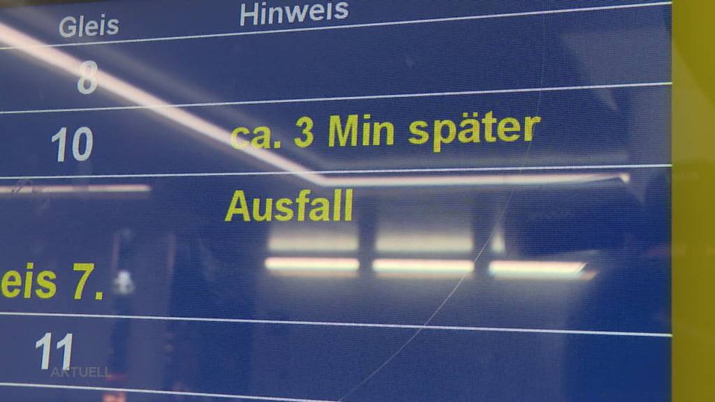 Pendlerchaos: Ein Defekt im Hauensteintunnel sorgt für grosse Behinderungen