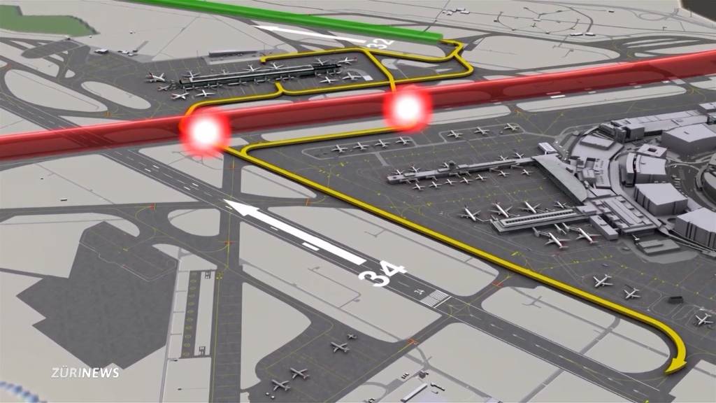 250-Millionen-Projekt: Flughafen Zürich will zwei Pisten verlängern