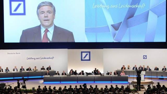 Ara Ackermann Endet Mit Hauptversammlung Der Deutschen Bank Wirtschaft Solothurner Zeitung