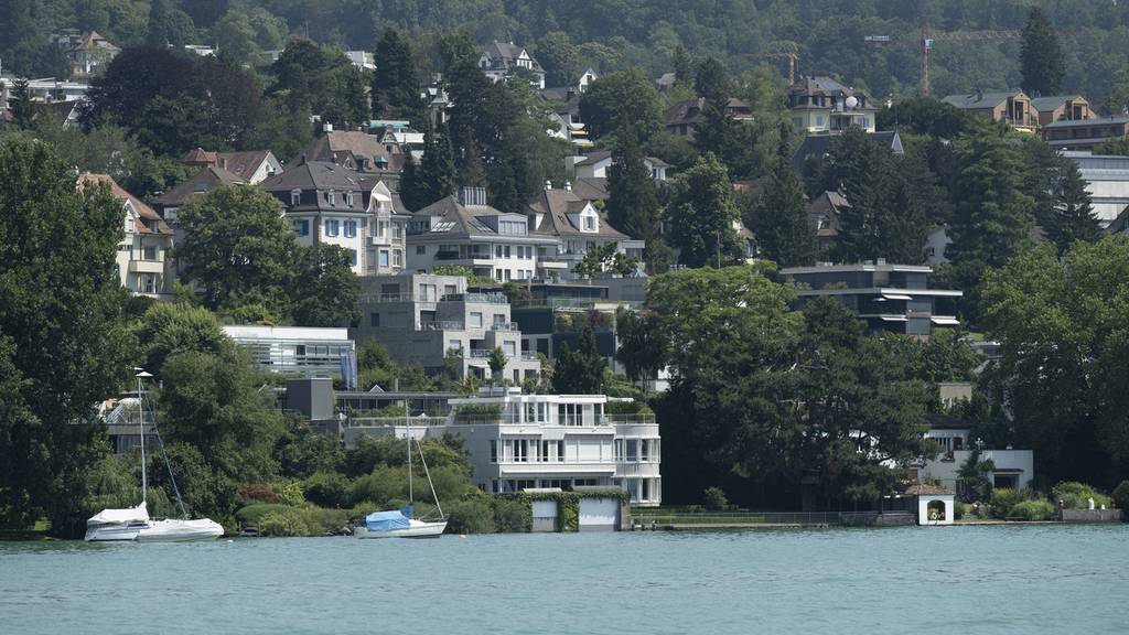 Wohnungen am Zürichsee sind günstiger geworden
