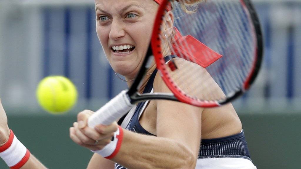 Die tschechische Teamleaderin Petra Kvitova nimmt sich im Fedcup eine Auszeit