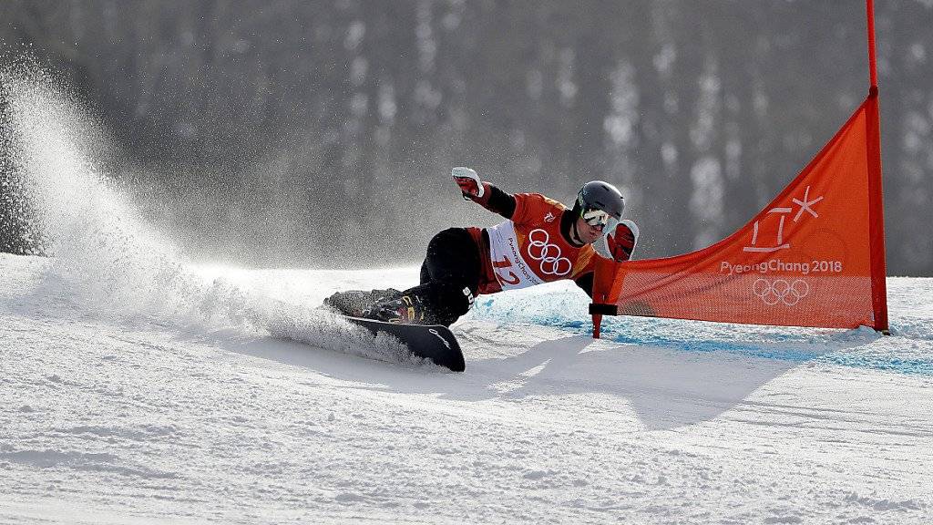 Nevin Galmarini fuhr im Parallel-Riesenslalom der Alpin-Snowboarder wie auf Schienen und sicherte sich nach 2014 die zweite Olympia-Medaille