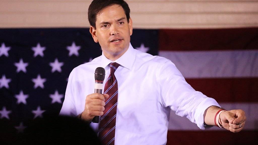 In der US-Hauptstadt Washington schwang er bei den Republikanern obenaus: Marco Rubio, Senator aus Florida und Bewerber um die Präsidentschaftskandidatur.