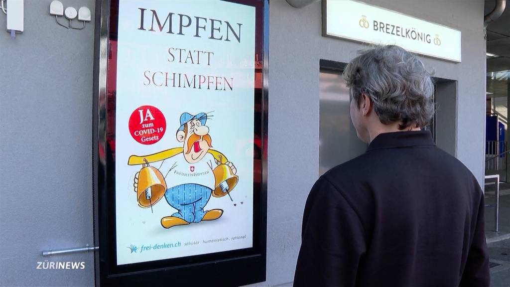 «Impfen statt schimpfen»: Plakataktion verärgert Corona-Skeptiker