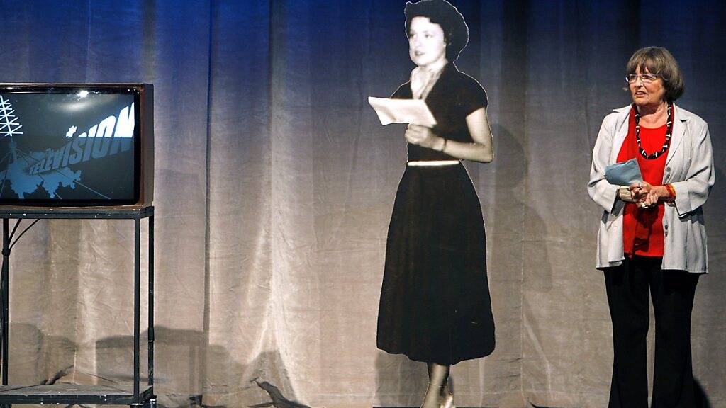 Eva Mezger-Haefeli bei den Proben zu Friedrich Dürrenmatts «Der Besuch der alten Dame» im Zürcher Schauspielhaus im Jahr 2007. (Archivbild)