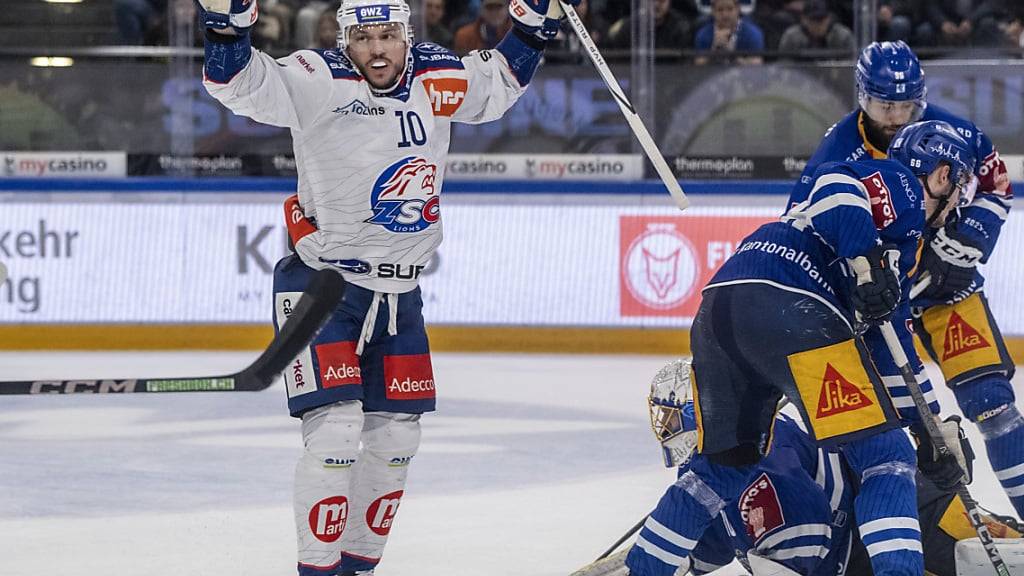 Das 1:0 durch ZSC-Stürmer Sven Andrighetto kurz vor Schluss des zweiten Halbfinalspiels war für den EV Zug wie ein Stich ins Herz