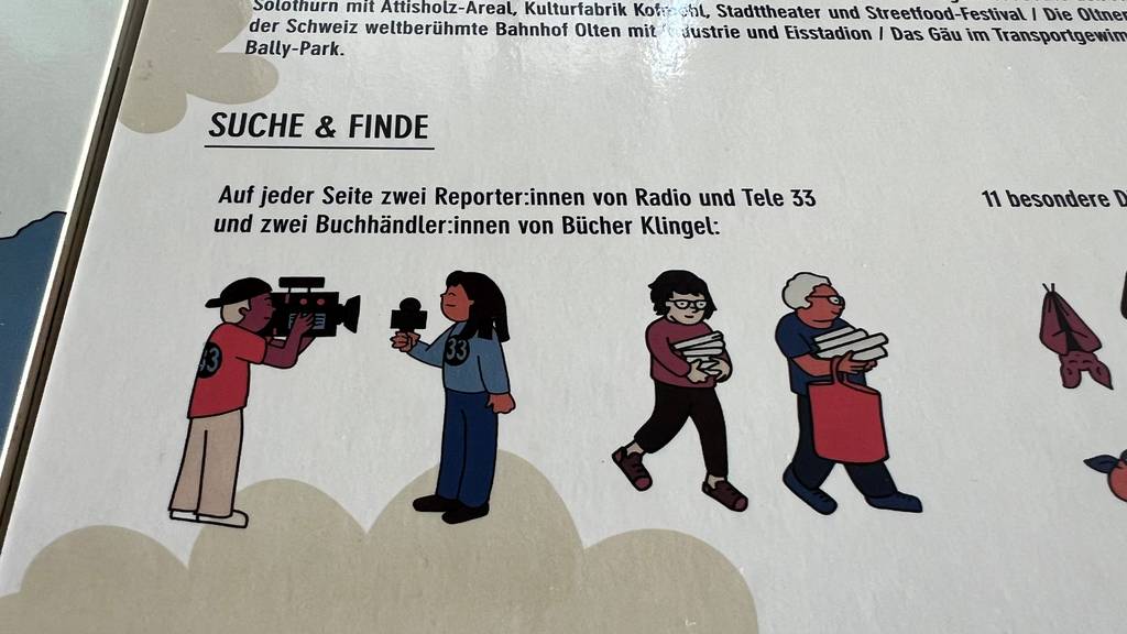 Wimmelbuch Solothurn mit Radio