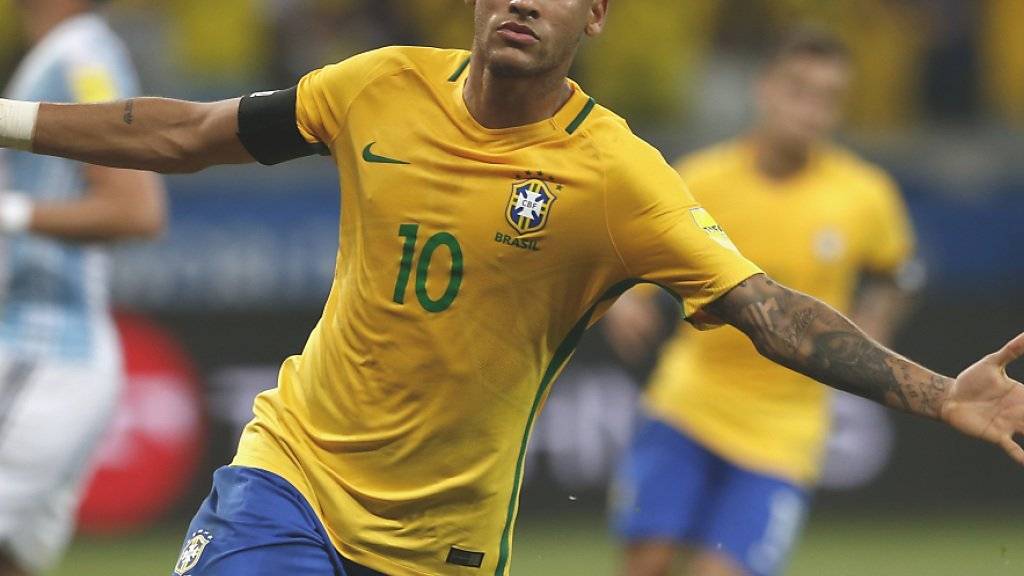 War bei Brasiliens 3:0 gegen Argentinien der überragende Mann: Neymar