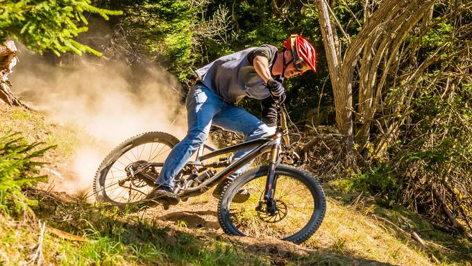 Freie Fahrt für Biker in den Bergen