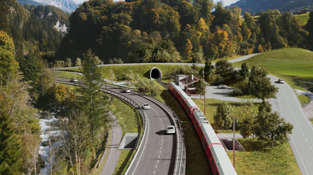 467,5 Millionen für Strassen- und Bahnausbau im Prättigau GR
