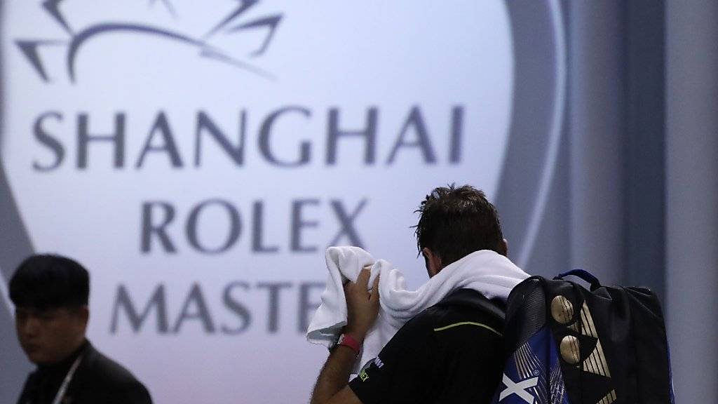 Aus im Achtelfinal: Stan Wawrinka verabschiedet sich auch 2016 früh aus Schanghai