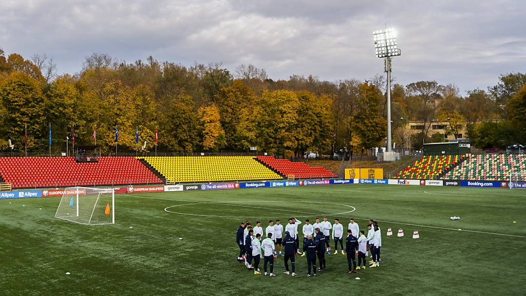In diesem Stadion trifft die Schweiz in Vilnius auf Litauen