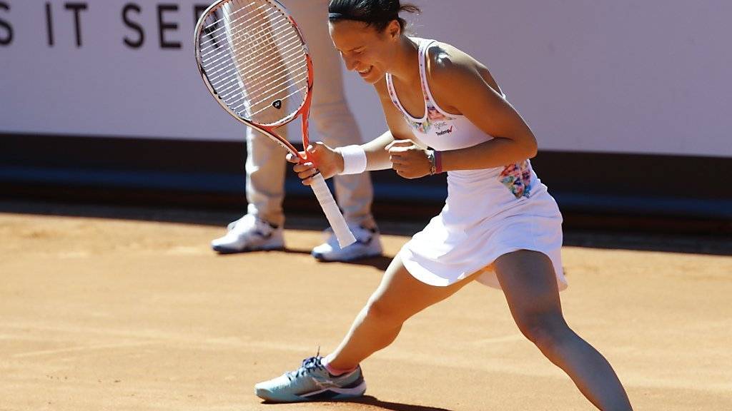 Zum Triumph gekämpft: Viktorija Golubic gewann das WTA-Turnier in Gstaad