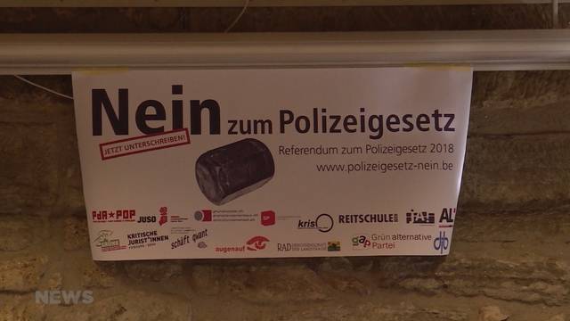 Referendum gegen neues Polizeigesetz