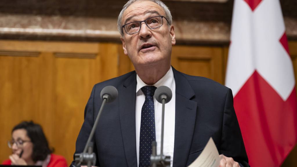 Wirtschaftsminister Guy Parmelin kann seine Karriere im Bundesrat mit der zweiten Präsidentschaft krönen.