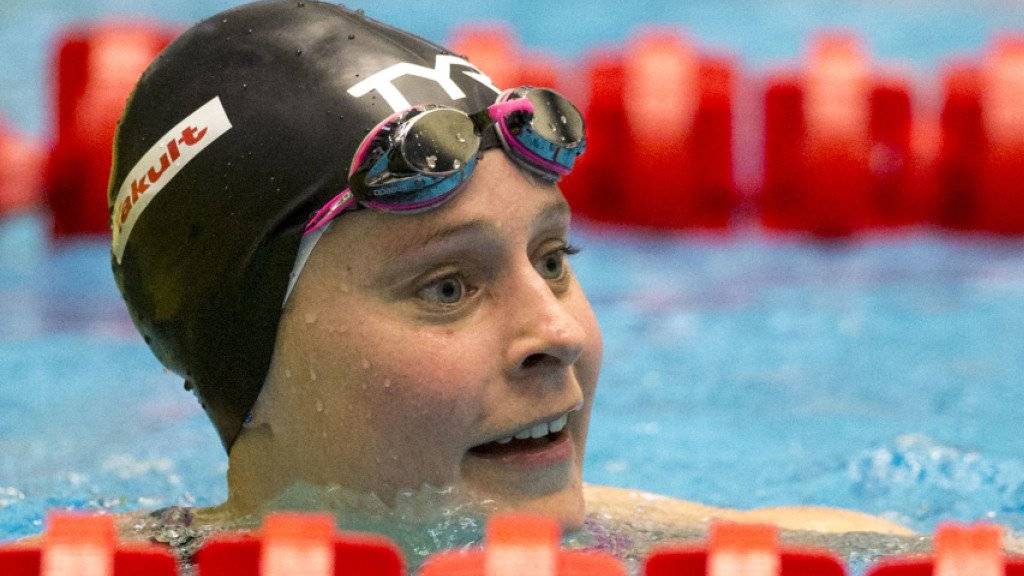 Martina van Berkel zählt zu den stärksten Schweizer Schwimmerinnen