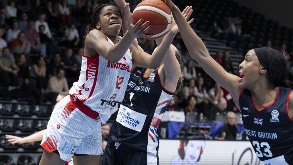 Grossbritannien erneut zu stark für die Schweizer Basketballerinnen