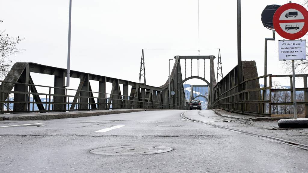 Rheinbrücke Wiesenrain wird saniert