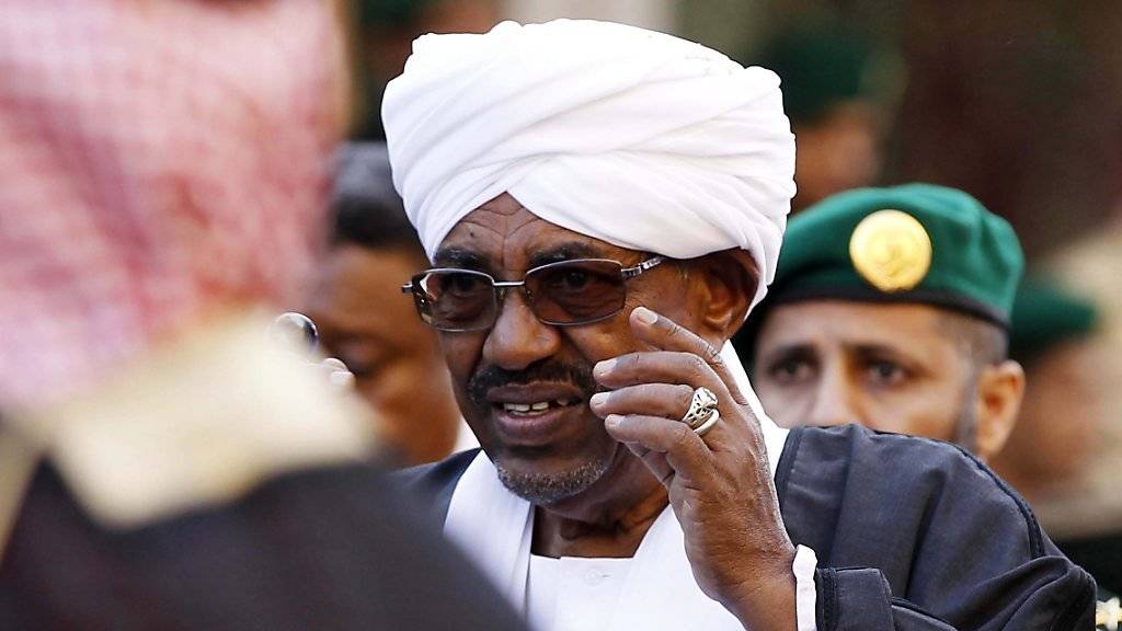 2020 könnte eine Ära für den Sudan zu Ende gehen: Präsident al-Baschir kündigte an, nicht für eine weitere Amtszeit zur Wahl antreten zu wollen - nach drei Jahrzehnten an der Macht. (Archivbild)