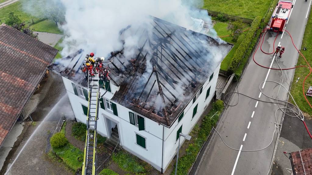 Brand in Frauenfeld richtet hohen Sachschaden an – eine Person verletzt