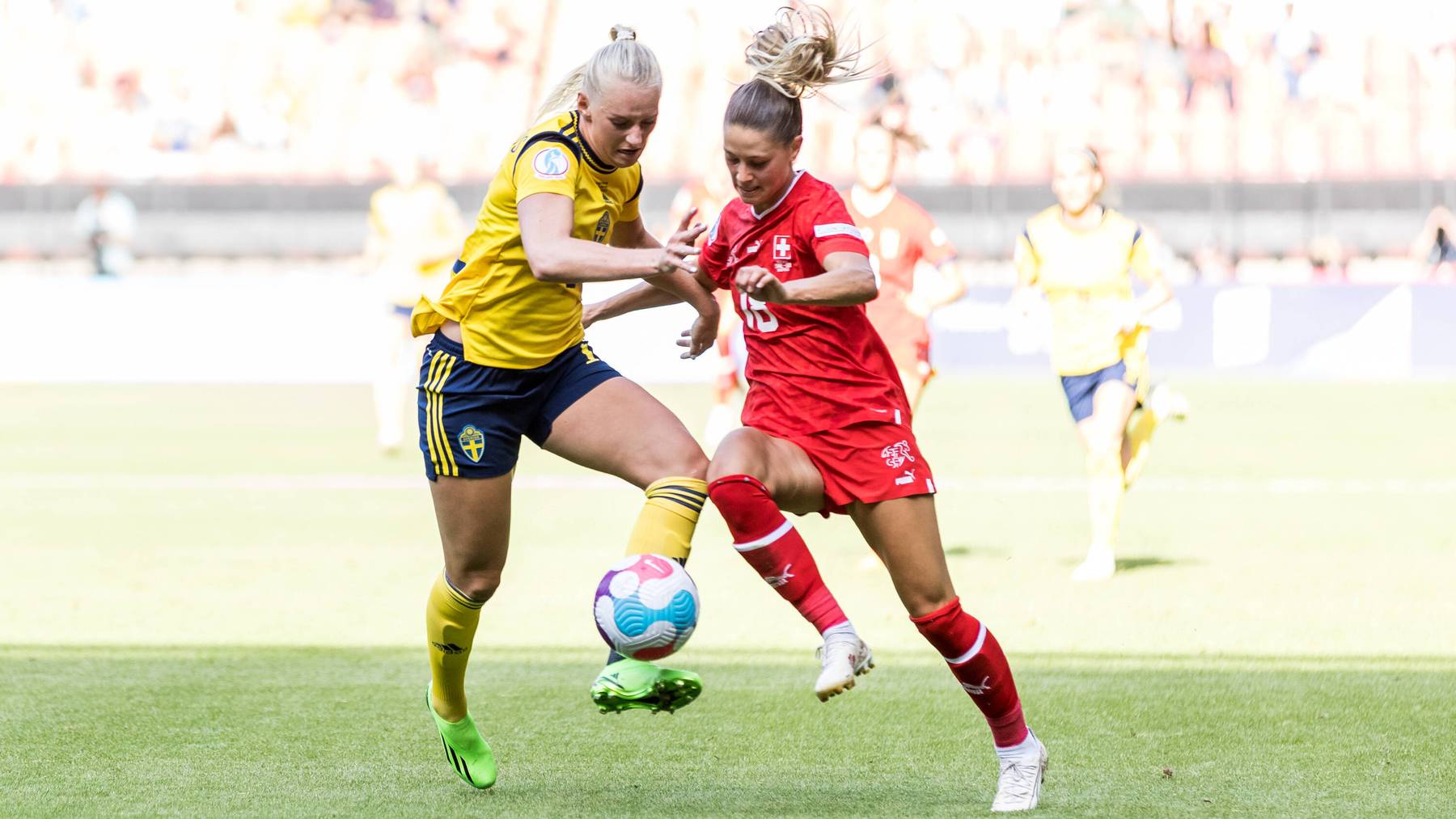 Frauen-Nati Schweiz Schweden 13.07.2022