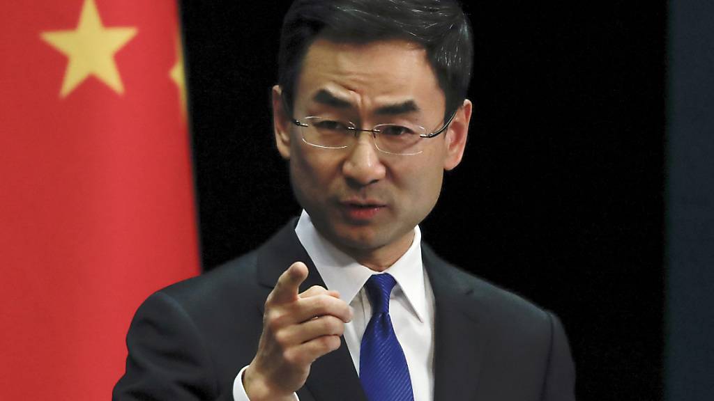 ARCHIV - Geng Shuang fordert eine Wiederaufnahme der Getreideausfuhren aus Russland und der Ukraine. Foto: Andy Wong/AP/dpa