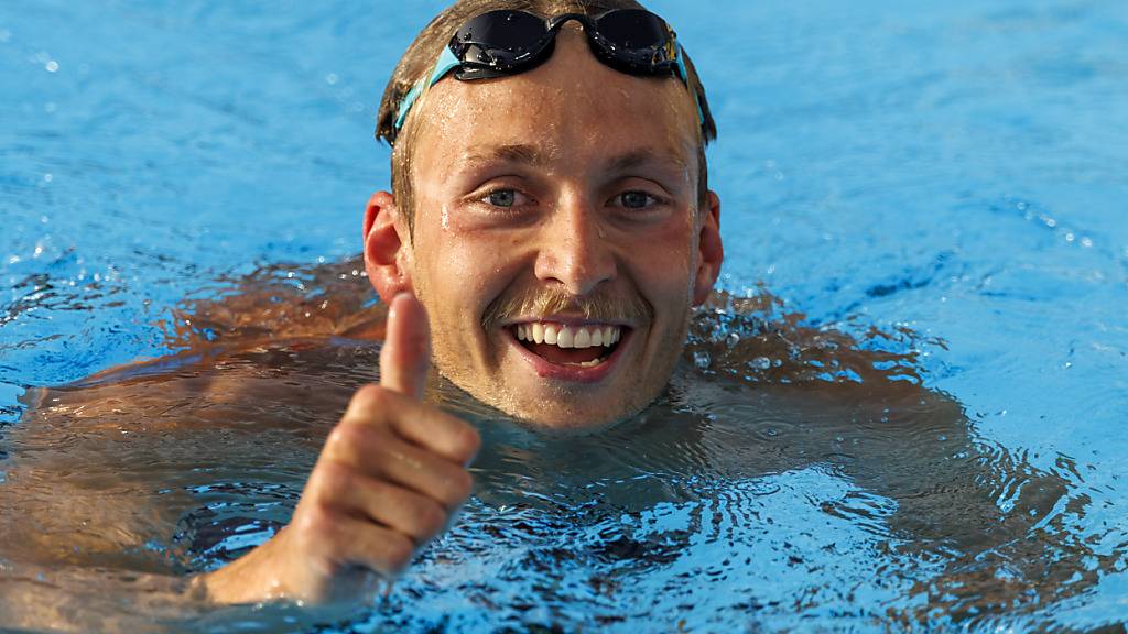 Geschwister Djakovic im Final über 400 m Crawl